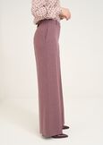 Giorgia wide-leg trousers ROSSO BORDEAUX Woman image number 5