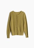 Cardigan Chiara in lana cashmere ROSSO BORDEAUXVERDE Donna immagine n. 5