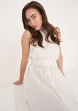Allys Cotton-Blend Dress BIANCO WHITE Woman image number 2