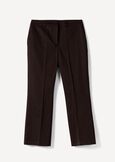 Pantaloni Jacqueline-O in cotone MARRONE Donna immagine n. 5