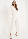 Piper high-waisted trousers BLU NAVYBIANCO BURRO Woman image number 1