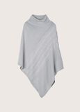 Milla poncho with strass GRIGIO CLOUDROSA CIPRIA Woman image number 4