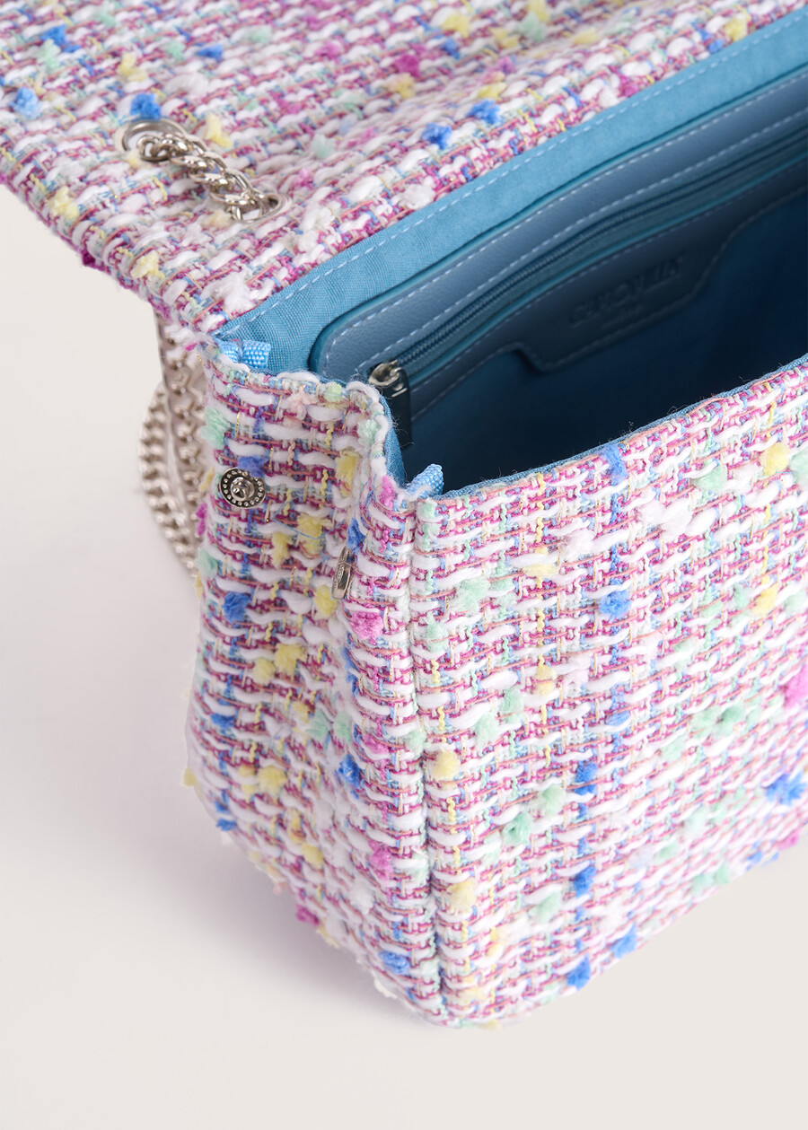 Pochette Bethany in bouclé VIOLA BEGONIADENI DENIM Donna , immagine n. 3