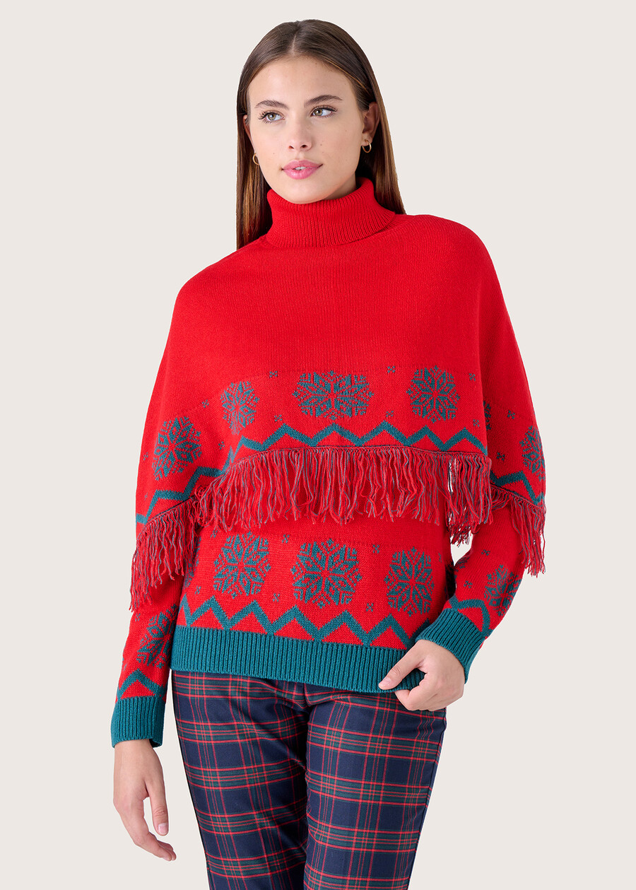 Marnie two-in-one jersey ROSSO CARPET Woman , image number 1