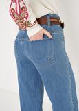 Dodo cotton denim trousers DENIM MEDIUM DENIM Woman image number 5
