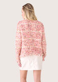 Catar bouclé fabric cardigan ROSA SILK Woman image number 4
