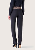 Pix technical fabric trousers NERO BLACK Woman image number 3