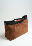 Blackey faux-suede shopping bag MARRONE CARAMELLO Woman image number 3