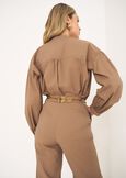 Charlotte cotton shirt

 BEIGE Woman image number 3