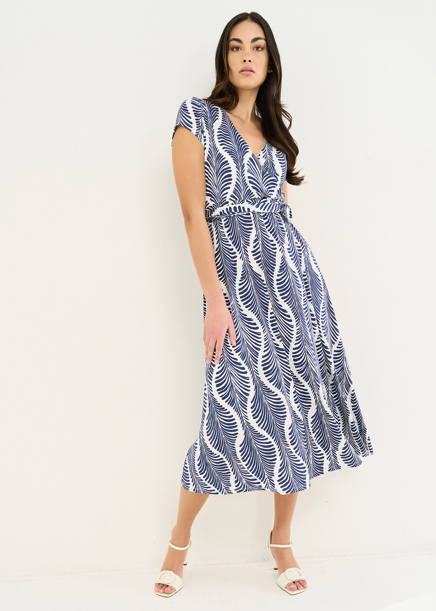 Abito lungo Ashy a fantasia BLU Donna , immagine n. 1