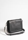 Balema genuine leather crossbody NERO BLACKMARRONE CAFFE Woman image number 1