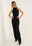 Ashley trousers in fluid cady NERO Woman image number 2