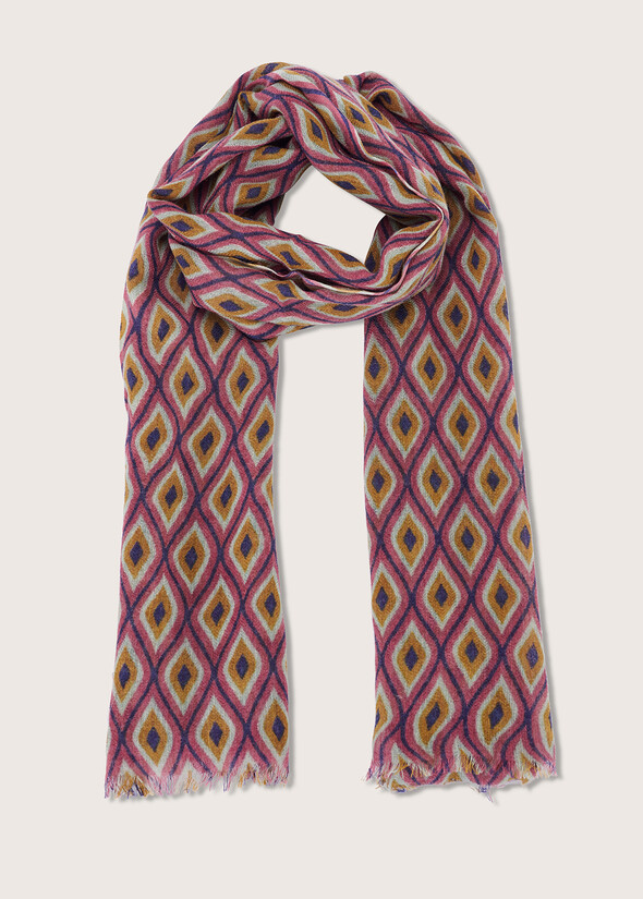 Sciarpa Sebastian 100% lana VIOLA LILLY Donna null