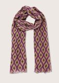 Sciarpa Sebastian 100% lana VIOLA LILLY Donna immagine n. 1
