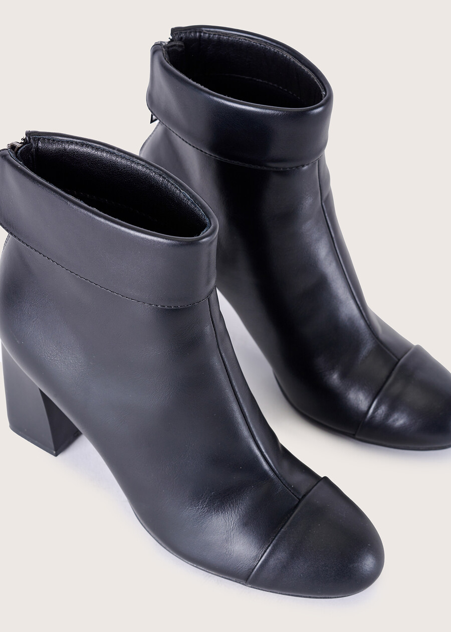 Tronchetto Silla in ecopelle NERO BLACKMARRONE TIERRA Donna , immagine n. 2