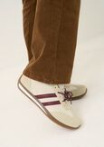 Samy faux suede sneakers BEIGE Woman image number 1