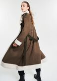 Cappotto Clarisse in eco-suede VERDE CAPPER Donna immagine n. 1