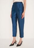 Peter elegant high-waisted trousers
 BLU LAGUNA Woman image number 3