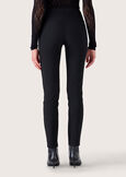Pantalone Claudia in tessuto tecnico NERO BLACK Donna immagine n. 4