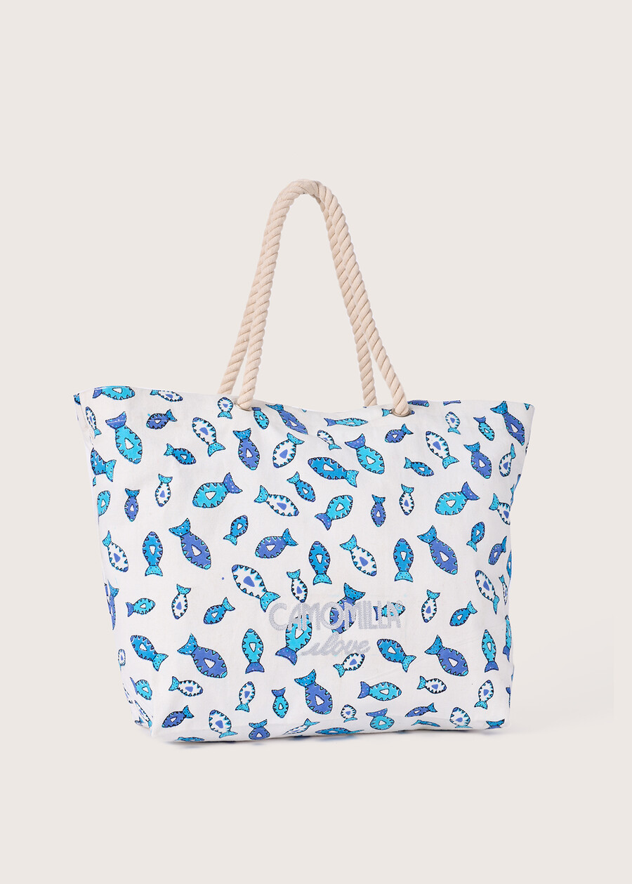Borsa da mare Brandy 100% canvas  Donna , immagine n. 3