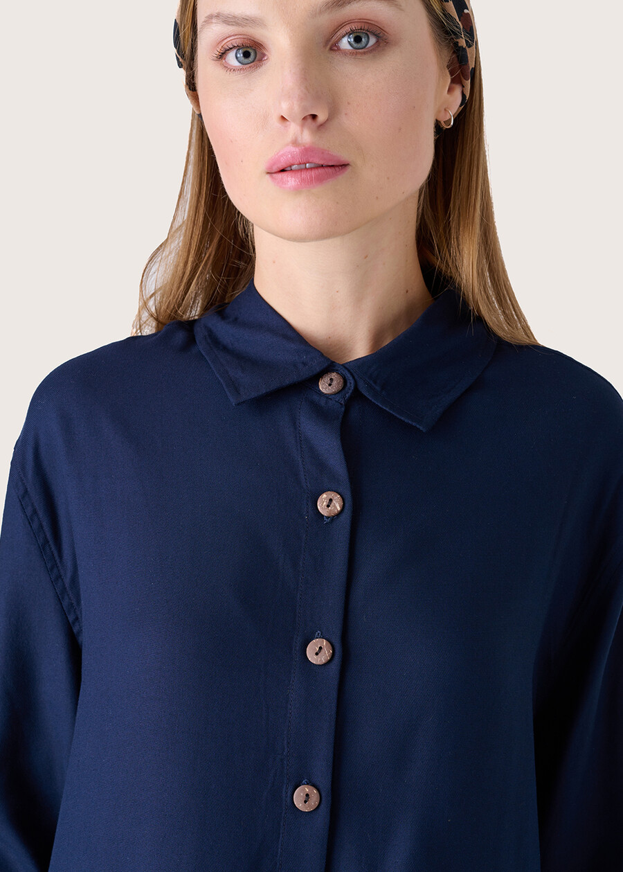 Camicia Cassidy 100% rayon BLU MARINA Donna , immagine n. 2