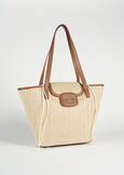 Breina raffia shopping bag BEIGE AVENABEIGE Woman image number 2