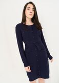 Abito Agos in maglia scollo tondo BLU MIDNIGHT Donna immagine n. 2