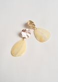 Gloria mother of pearl earrings BIANCO WHITE Woman image number 2