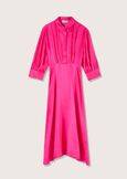 Abito lungo Alexander in satin ROSA IBISCUS Donna immagine n. 4