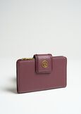 Percy stag-grain wallet ROSSO BORDEAUX Woman image number 1