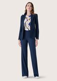 Ashley cady trousers BLUE OLTREMARE ROSSO TULIPANO Woman image number 1