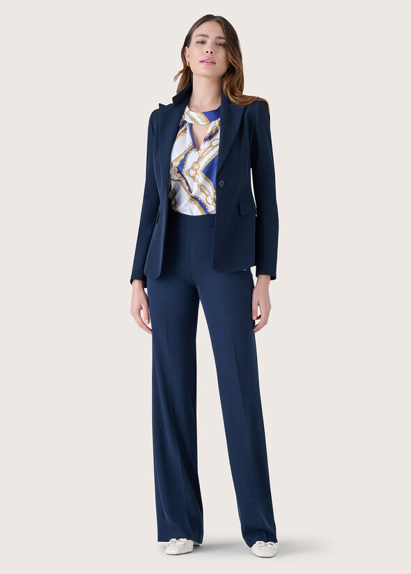 Ashley cady trousers BLUE OLTREMARE  Woman null