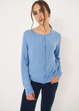 Cardigan Cassel in lana e cashmere CELESTE FIORDALISOROSA Donna immagine n. 1