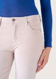 Kate cotton velvet trousers GRIGIO GREBLU GRAFITE Woman image number 3
