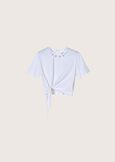 T-shirt Salem 100% cotone BIANCO WHITE Donna immagine n. 4