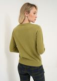 Maglia Marty treccia Laboratorio ROSSO BORDEAUXVERDE Donna immagine n. 3