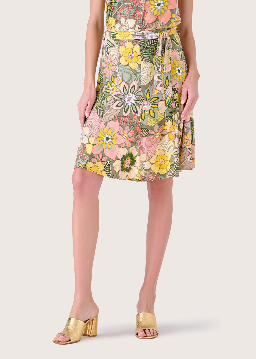 Gonna a campana Gretel VERDE TEA Donna , immagine n. 2