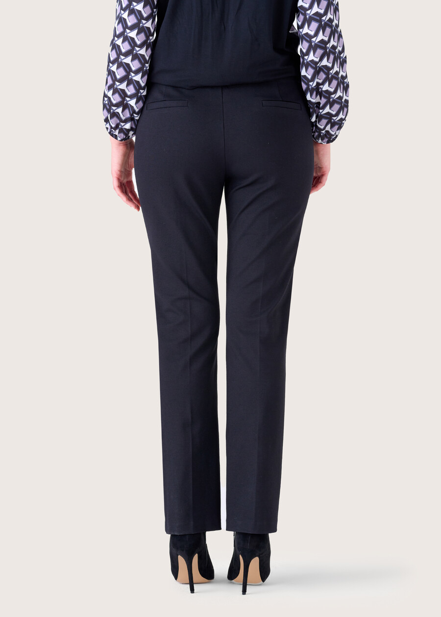 Pantaloni Miranda a gamba stretta NERO BLACKVIOLA IRISBLUE COLONIAL Donna , immagine n. 5