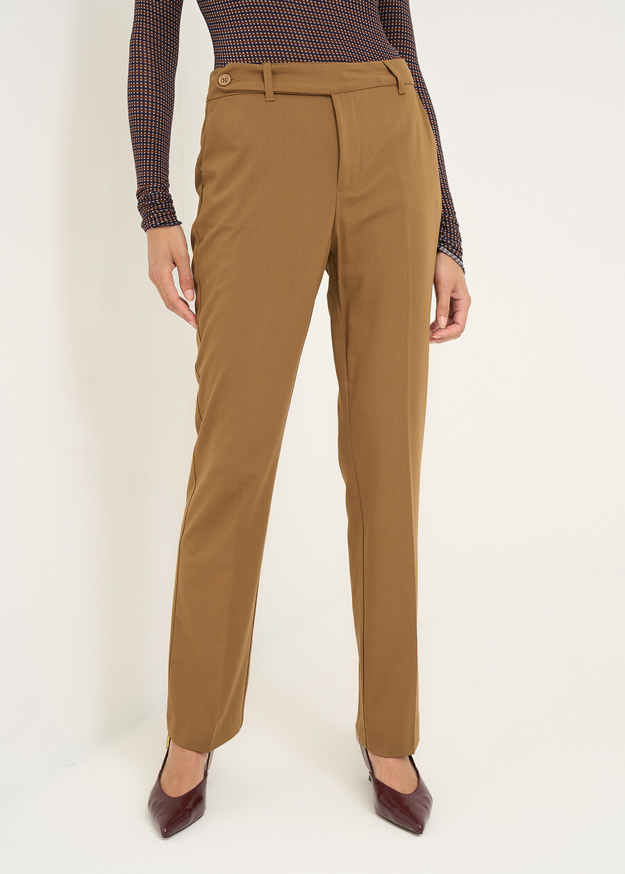 Pantaloni Clair classici MARRONEBLU Donna , immagine n. 2