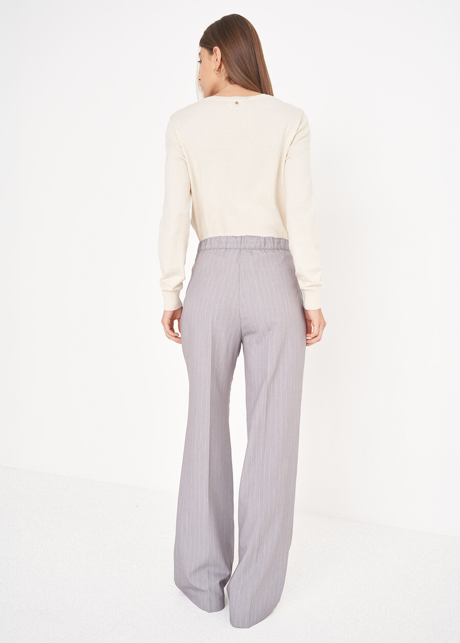 Pantalone Primo in poliviscosa GRIGIO GREYBLU Donna , immagine n. 4