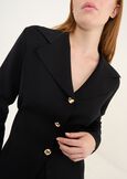 Cloris punto Firenze cardigan NERO Woman image number 2