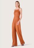Trudy long jumpsuit MARRONE CARAMELLO Woman image number 1