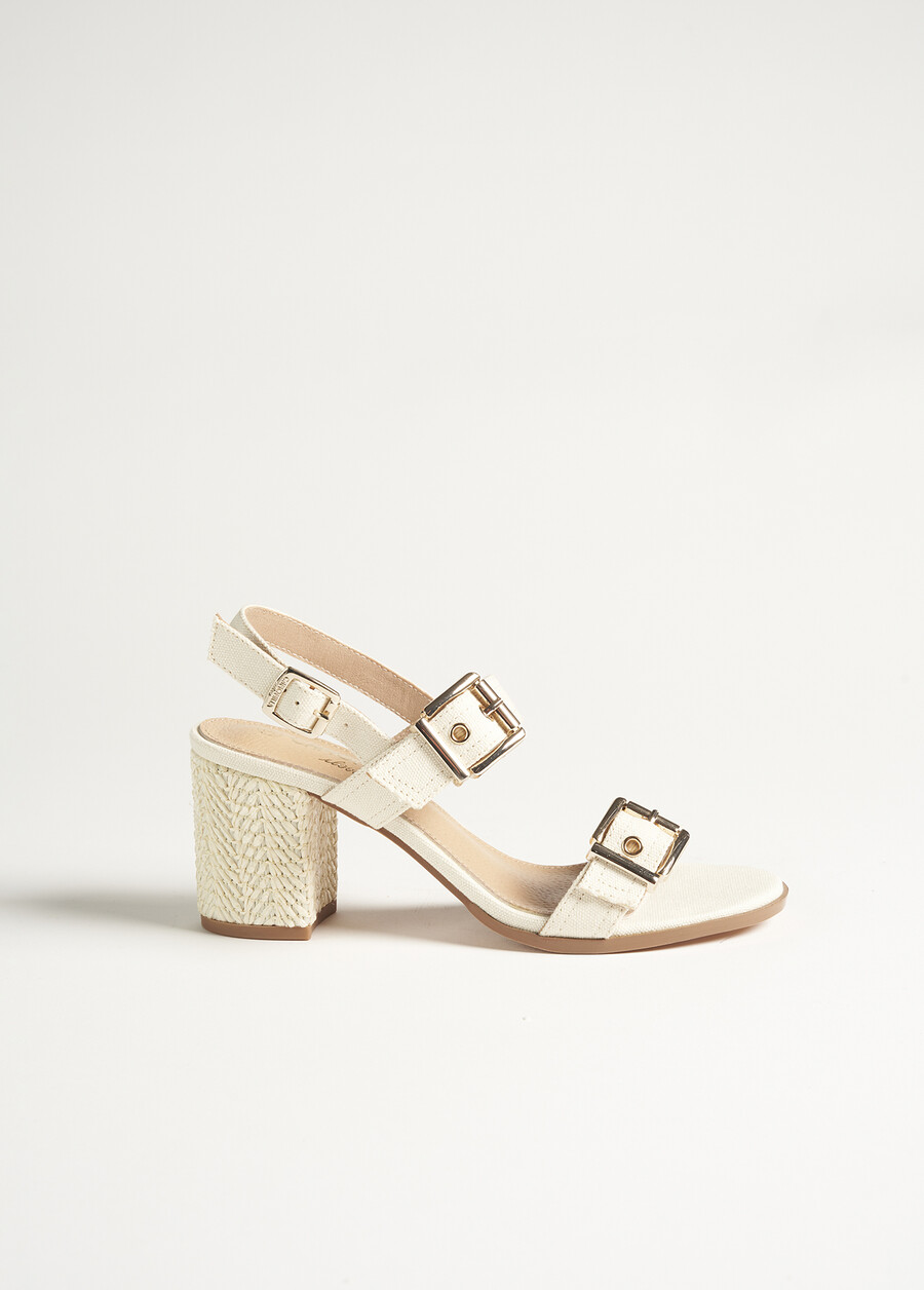 Surly canvas sandal BEIGE LATTE Woman , image number 5