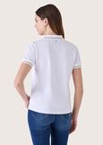 Sadhua combed cotton t-shirt BIANCO WHITE Woman image number 3
