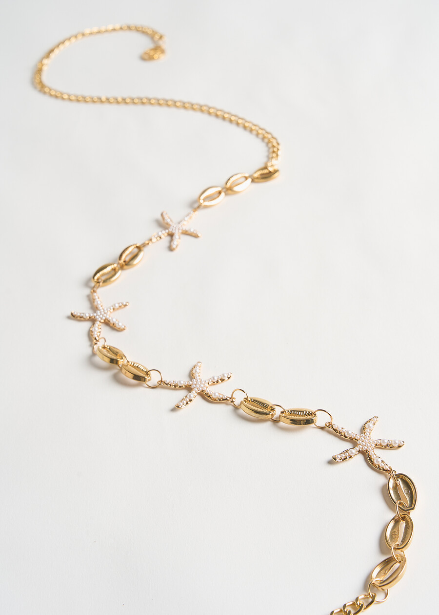 Cintura Calyd conchiglie e perle GOLD Donna , immagine n. 3