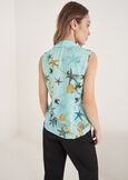 Top Tamira Fantasia Stelle Marine BLUE TURCHESE Donna immagine n. 3