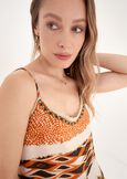 Top Tris Fantasia Etnica GIALLO GRANO Donna immagine n. 2