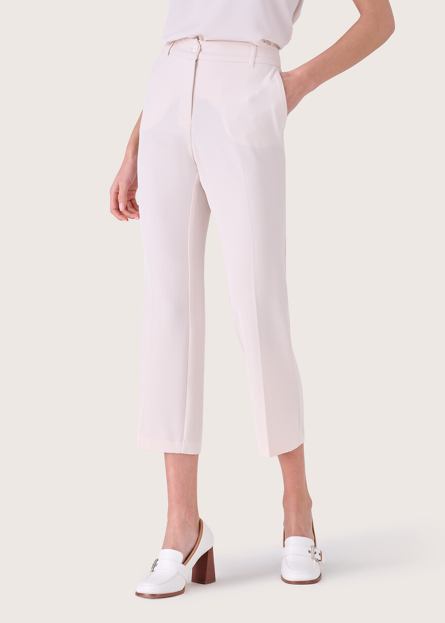 Pantalone Jacqueline in cady BEIGE NAVAJONERO Donna , immagine n. 2