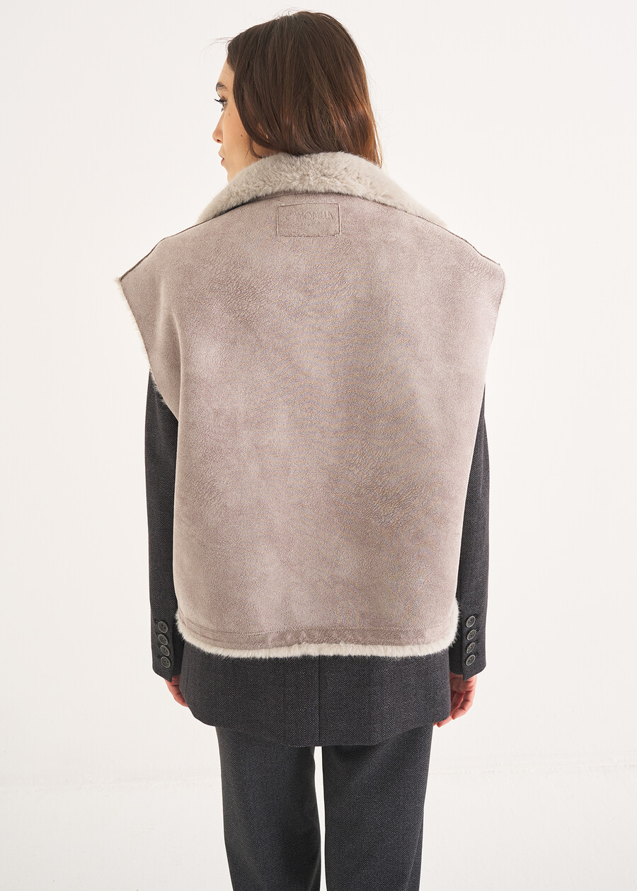 Giubbino Gerard double face GRIGIO PERLA Donna , immagine n. 4