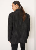 Gayl oversized denim jacket GRIGIO DARK GREY Woman image number 3